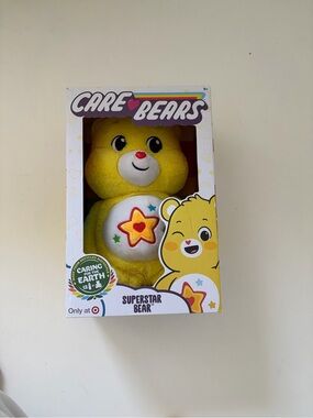 Care Bears Yellow Superstar Bear Plush